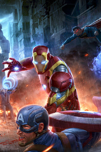 800x1280 Marvel Avengers Vs Dc Justice League