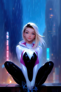 Marvel Comics Gwen Stacy (720x1280) Resolution Wallpaper