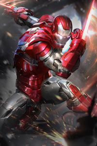 Marvel Duel Iron Man 2023 (1440x2560) Resolution Wallpaper