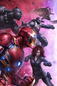 Marvel Future Fight 5k (240x400) Resolution Wallpaper