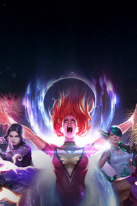 Marvel Future Fight 8th Anniversary (750x1334) Resolution Wallpaper