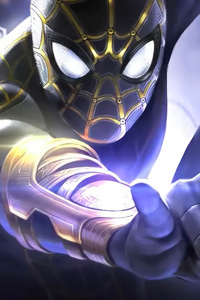Marvel Future Fight Spiderman No Way Home (480x854) Resolution Wallpaper