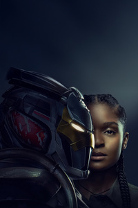 Marvel Iron Heart 4k (1280x2120) Resolution Wallpaper