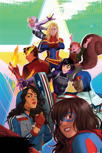 Marvel Rising Secret Warriors 2018 (320x480) Resolution Wallpaper