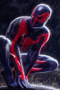 Marvel Spiderman 2099 (640x1136) Resolution Wallpaper