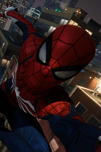 Marvel Spiderman Ps4 (640x1136) Resolution Wallpaper