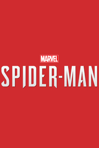 Marvel Spiderman Ps4 Logo 5k (1280x2120) Resolution Wallpaper