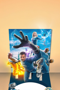 Marvel The Fantastic Four First Steps Heroes (750x1334) Resolution Wallpaper