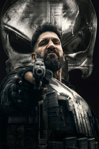 Marvel The Punisher One Last Kill (640x960) Resolution Wallpaper