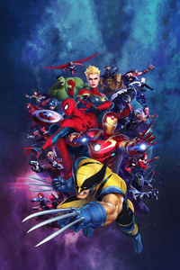 Marvel Ultimate Alliance 3 The Black Order Game (240x400) Resolution Wallpaper