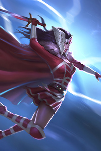 Marvel Villainous Mischief And Malice Lady Sif 4k (480x854) Resolution Wallpaper
