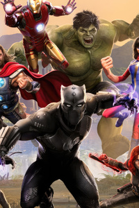 Marvels Avengers 2023 (320x480) Resolution Wallpaper