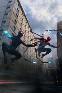 Marvels Spider Man 2 Be Greater Together (320x568) Resolution Wallpaper