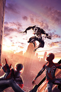 Marvels Spider Man 2 Game 2024 (2160x3840) Resolution Wallpaper