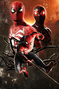 240x320 Marvels Spider Man 2 Poster 5k