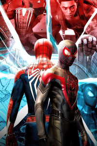 Marvels Spider Man 2 Poster (1125x2436) Resolution Wallpaper