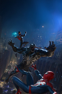 Marvels Spider Man 2 Web Of Shadows (240x320) Resolution Wallpaper