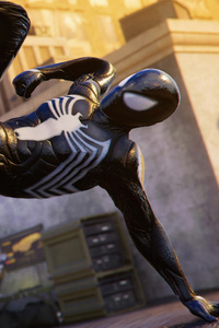 Marvels Spider Man 2 X Venom (480x854) Resolution Wallpaper