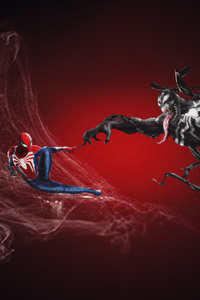 Marvels Spiderman 2 Be Greater Together 4k (320x480) Resolution Wallpaper