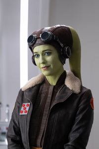 Mary Elizabeth Winstead As Hera Syndulla In Ahsoka Star Wars (480x854) Resolution Wallpaper