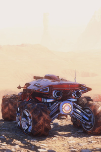 Mass Effect Andromeda Vehicles 4k (1280x2120) Resolution Wallpaper