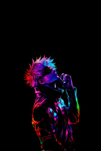 Master Gojo (240x320) Resolution Wallpaper