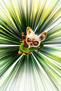 Master Shifu In Kung Fu Panda 4 (1080x2160) Resolution Wallpaper