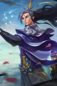 Master Yi League Of Legends (240x400) Resolution Wallpaper