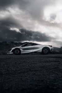 Mclaren 750s Spider The Next Level (1080x2280) Resolution Wallpaper