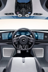McLaren Speedtail 2018 Interior (480x800) Resolution Wallpaper