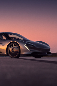 McLaren Speedtail Concept 2020 New (320x568) Resolution Wallpaper