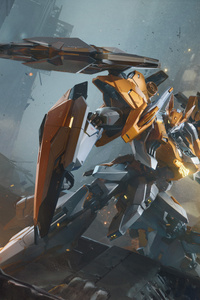 Mecha Break 4k (240x400) Resolution Wallpaper