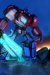 Megatron Optimus Prime Transformers 4k (1080x1920) Resolution Wallpaper