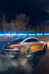 Mercedes AMG C 63 S Coupe Edition (1440x2560) Resolution Wallpaper