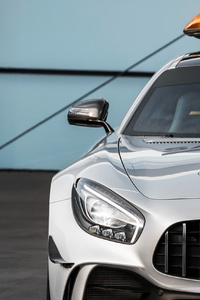 Mercedes AMG GT R F1 Safety Car 2018 Front (1280x2120) Resolution Wallpaper