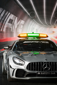 Mercedes AMG GT R F1 Safety Car (1280x2120) Resolution Wallpaper