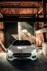 Mercedes Amg Gt S 5k (1125x2436) Resolution Wallpaper