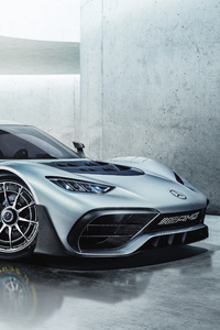 Mercedes Amg Project One 2018 (320x568) Resolution Wallpaper