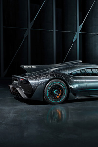 Mercedes Amg Project One Front Studio 4k (1080x2160) Resolution Wallpaper