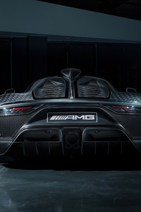 Mercedes Amg Project One Rear 4k (480x800) Resolution Wallpaper