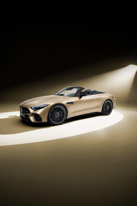 Mercedes Amg Sl 63 4 Matic Manufaktur Golden Coast (1080x2280) Resolution Wallpaper