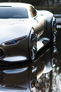 Mercedes Benz AMG Vision Gran Turismo Front (1080x2280) Resolution Wallpaper