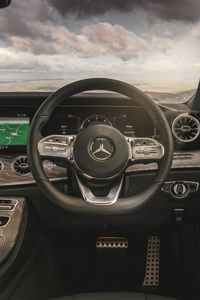 Mercedes Benz CLS 400 D AMG Interior (1440x2560) Resolution Wallpaper
