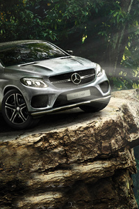 Mercedes Benz GLE Coupe (320x480) Resolution Wallpaper