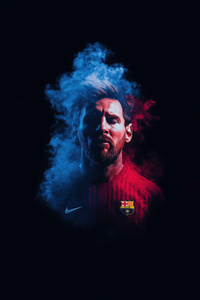 Messi Magic (800x1280) Resolution Wallpaper