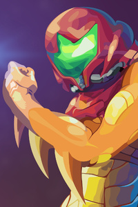 Metroid Fusion (1440x2560) Resolution Wallpaper