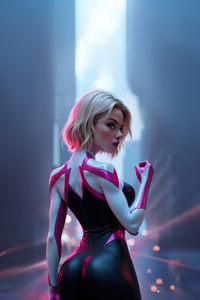 Metropolitan Spider Girl Guardian (1125x2436) Resolution Wallpaper