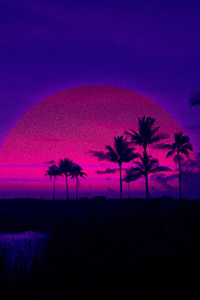 Miami Sunset Artistic