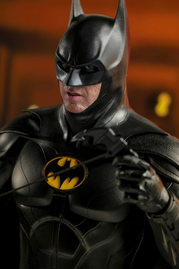 1280x2120 Michael Keaton As Batman In The Flash 5k