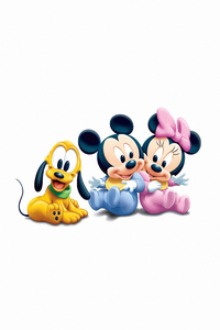 640x960 Mickey Mouse And Goofy